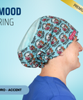 Mood Ring - Scrub Cap - rae & grace - Euro - Accent Top
