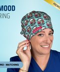 Mood Ring - Scrub Cap - rae & grace - Euro - Matching Top