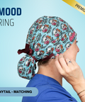 Mood Ring - Scrub Cap - rae & grace - Ponytail - Matching Top