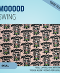 Mooooood Swing - Scrub Cap - rae & grace - Skull Cap - Made to order Please allow 7-10 days for fulfillment.