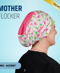 Mother Flocker - Scrub Cap - rae & grace - Euro - Accent Top