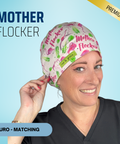 Mother Flocker - Scrub Cap - rae & grace - Euro - Matching Top