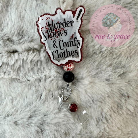 Murder Shows & Comfy Clothes - Badge Reel