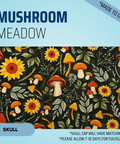 Mushroom Meadow - Scrub Cap - rae & grace - Skull Cap - Made to order Please allow 7-10 days for fulfillment.