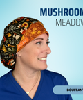 Mushroom Meadow - Scrub Cap - rae & grace - Bouffant