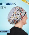 Off Campus Crew - Scrub Cap - rae & grace - Euro - Accent Top