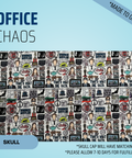 Office Chaos - Scrub Cap - rae & grace - Skull Cap - *Made to order