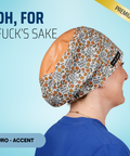 Oh For Fuck's Sake - Scrub Cap - rae & grace - Euro - Accent Top