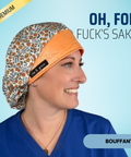 Oh For Fuck's Sake - Scrub Cap - rae & grace - Bouffant
