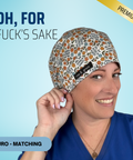 Oh For Fuck's Sake - Scrub Cap - rae & grace - Euro - Matching Top