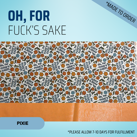 Oh For Fuck's Sake - Scrub Cap - rae & grace - Pixie - *Made to order