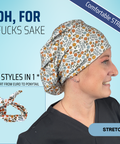 Oh, For Fucks Sake - Scrub Cap - rae & grace - Stretch
