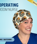 Operating Room Nurse - Scrub Cap - rae & grace - Euro - Matching Top