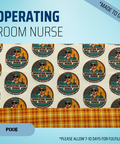 Operating Room Nurse - Scrub Cap - rae & grace - Pixie - Made to order Please allow 7-10 days for fulfillment.