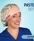 Pastel Dots - Scrub Cap - rae & grace - Bouffant