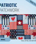 Patriotic Patchwork - Scrub Cap - rae & grace - Skull Cap - Made to order Please allow 7-10 days for fulfillment.