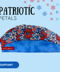 Patriotic Petals - Scrub Cap - rae & grace - Bouffant