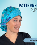 Patterned Pups - Scrub Cap - rae & grace - Bouffant