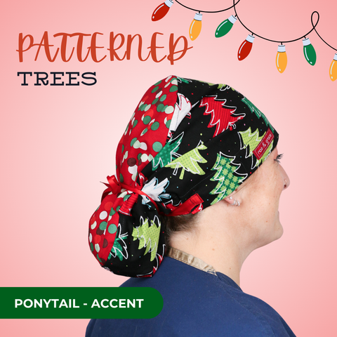 Patterned Christmas Trees