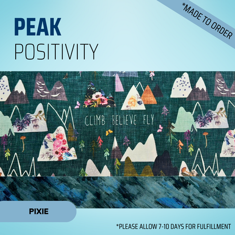 Peak Positivity - Scrub Cap - rae & grace - Pixie - *Made to order