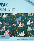Peak Positivity - Scrub Cap - rae & grace - Skull Cap - *Made to order