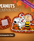 Peanuts Pumpkin Patch - Badge Reel - rae & grace - Interchangeable Plate Only