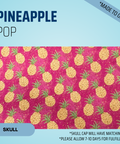 Pineapple Pop - Scrub Cap - rae & grace - Skull Cap - Made to order Please allow 7-10 days for fulfillment.