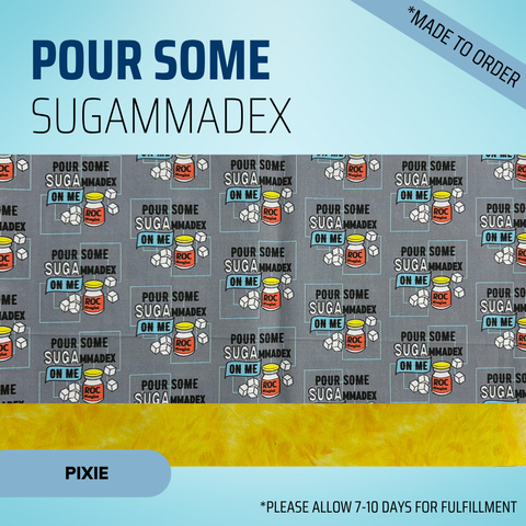 Pour Some Sugammadex On Me - Scrub Cap - rae & grace - Pixie - Made to order Please allow 7-10 days for fulfillment.