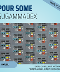 Pour Some Sugammadex On Me - Scrub Cap - rae & grace - Skull Cap - Made to order Please allow 7-10 days for fulfillment.
