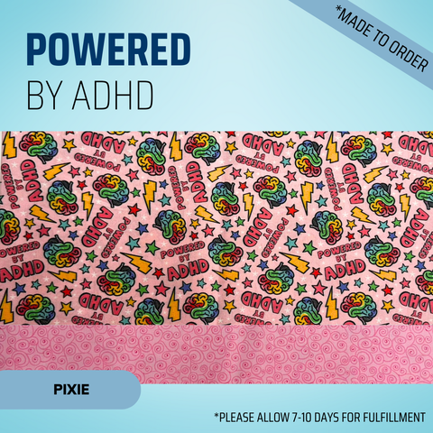 Powered By Adhd - Scrub Cap - rae & grace - Pixie - *Made to order