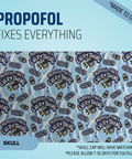 Propofol Fixes Everything - Scrub Cap - rae & grace - Skull Cap - *Made to order