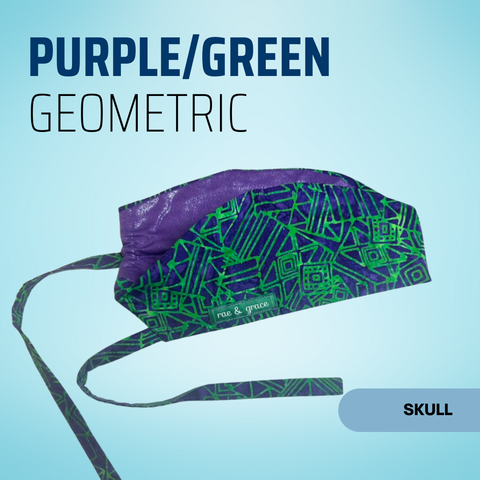 Purple Green Geometric