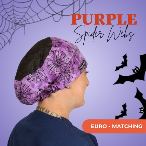 Purple Spider Webs