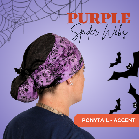 Purple Spider Webs