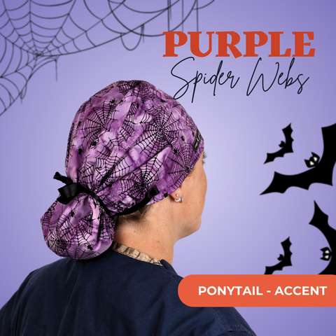 Purple Spider Webs