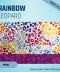 Rainbow Leopard - Scrub Cap - rae & grace - Pixie - *Made to order