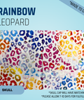 Rainbow Leopard - Scrub Cap - rae & grace - Skull Cap - *Made to order