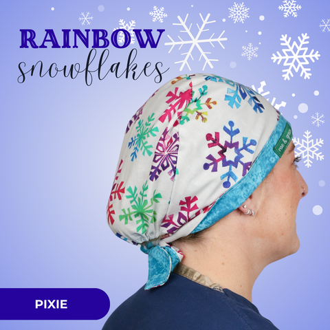 Rainbow Snowflakes