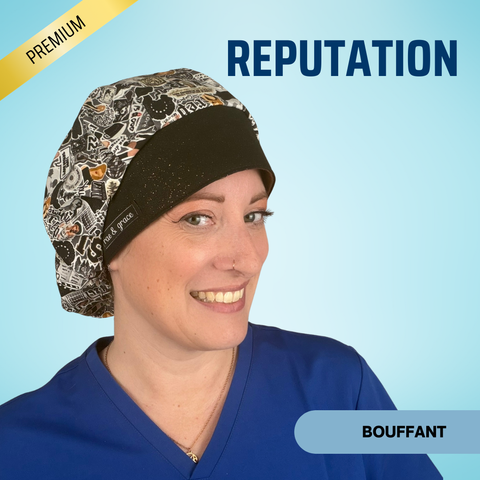 Reputation - Scrub Cap - rae & grace - Bouffant