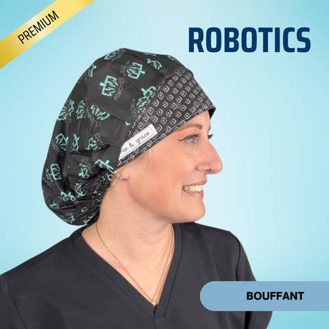 Robotics - Scrub Cap - rae & grace - Bouffant