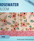 Rosewater Bloom - Scrub Cap - rae & grace - Pixie - *Made to order