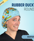 Rubber Ducky Rounds - Scrub Cap - rae & grace - Bouffant