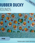 Rubber Ducky Rounds - Scrub Cap - rae & grace - Pixie - Made to order Please allow 7-10 days for fulfillment.