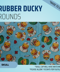 Rubber Ducky Rounds - Scrub Cap - rae & grace - Skull Cap - Made to order Please allow 7-10 days for fulfillment.