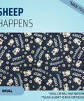 Sheep Happens - Scrub Cap - rae & grace - Skull Cap - *Made to order