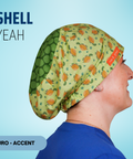 Shell Yeah - Scrub Cap - rae & grace - Euro - Accent Top
