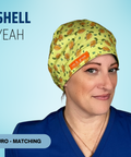 Shell Yeah - Scrub Cap - rae & grace - Euro - Matching Top
