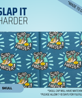 Slap It Harder - Scrub Cap - rae & grace - Skull Cap - *Made to order