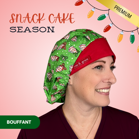 Snack Cake Season - Scrub Cap - rae & grace - Bouffant