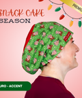 Snack Cake Season - Scrub Cap - rae & grace - Euro - Accent Top